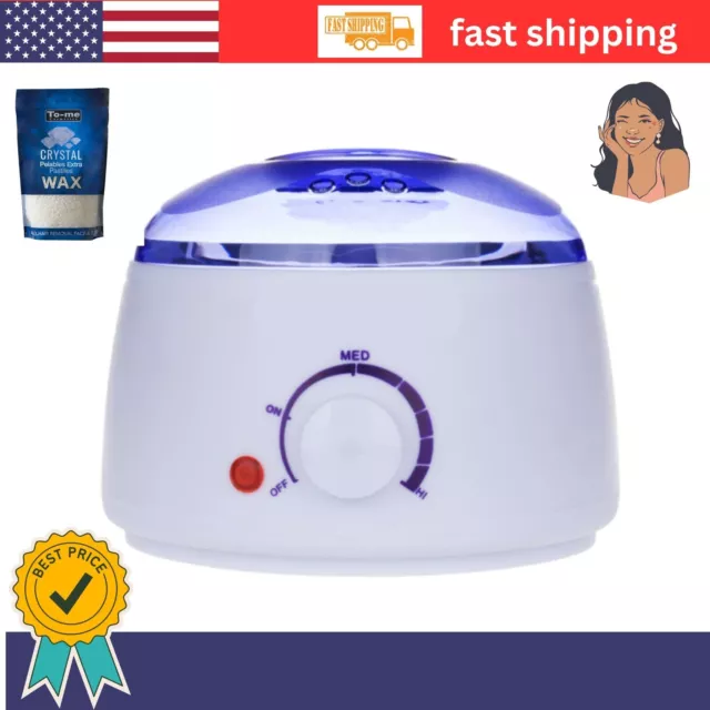 Professional Wax Warmer Heater Hair Removal Depilatory Home Waxing Kit Beans NEW