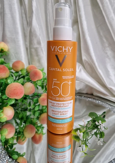 Vichy Capital Soleil Beach Pr Anti-Dehydration Spray SPF50 200ml Hyaluronic Acid