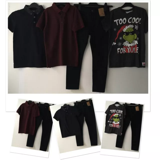 Polo top George Grinch nuove etichette ragazzo skinny & Exc U top grinch 8-9 Y