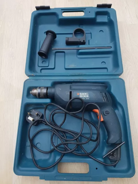 BLACK DECKER Corded Drill KD355RE 600w Twistlok GWC Boxed 17.80