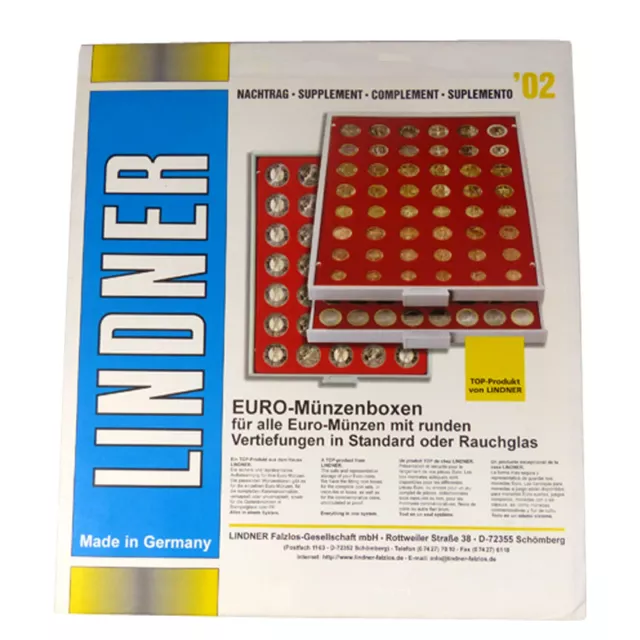 LINDNER Stamp Album Supplements - choice of countries and years