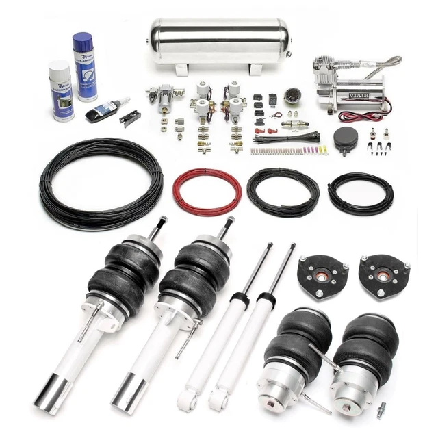 Ta technix Air Châssis Viair Air-Ride Kit de Compresseur Argent pour VW Golf VI