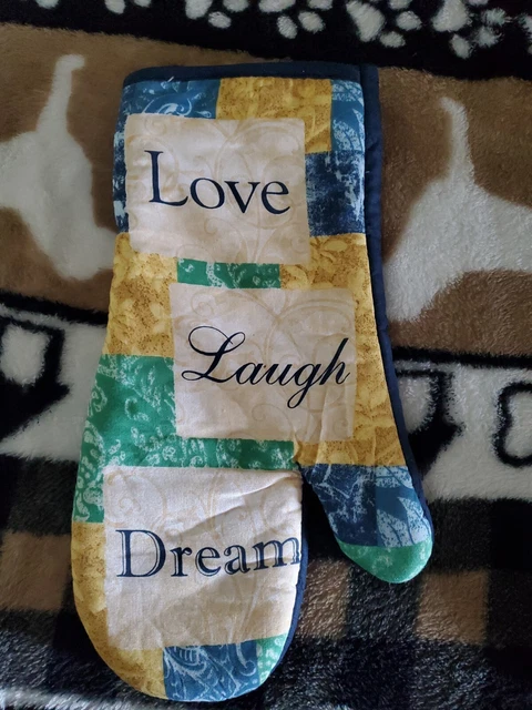 Horno Mitt Live Laugh Dream