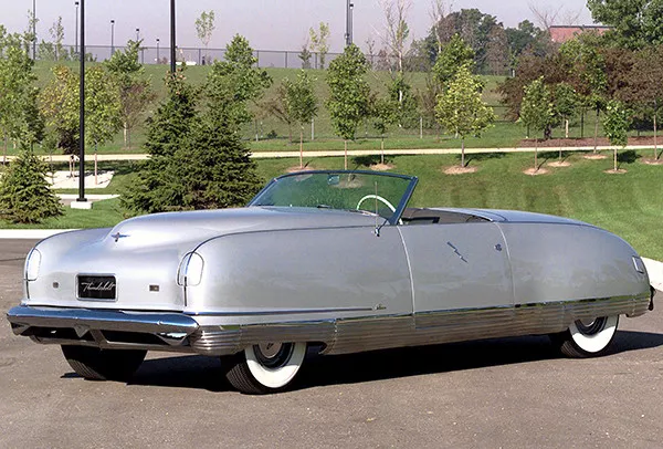 1940 Chrysler Thunderbolt Concept Car - Promotional Photo Poster