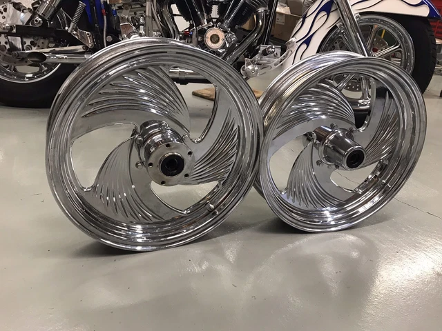 16x3 harley wheels