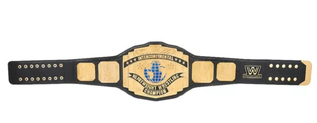 WWE INTERCONTINENTAL CHAMPIONSHIP Belt Classic Wrestling Belt WWF TITLE ...