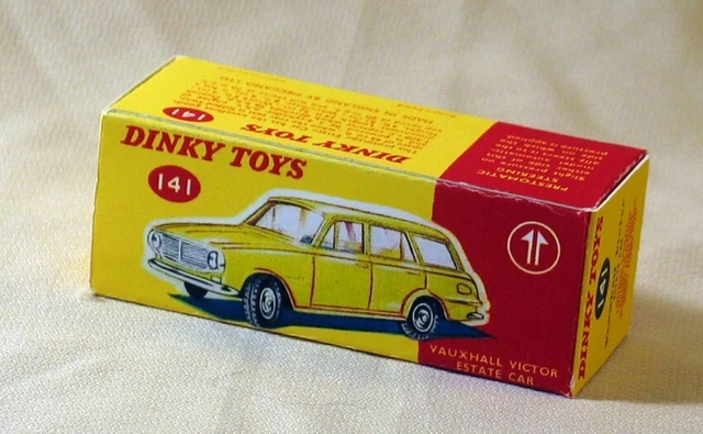 DINKY TOYS 165 FORD CAPRI BOITE VIDE D'ORIGINE-EMPTY BOX