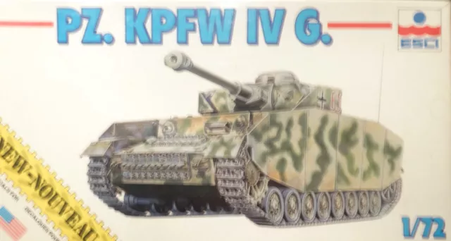 ESCI   8309   1-72   Panzer KpfW IV G  - Bausatz   - unbenutzt