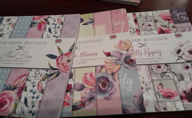 THE PAPER BOUTIQUE  paper Pads Bundle