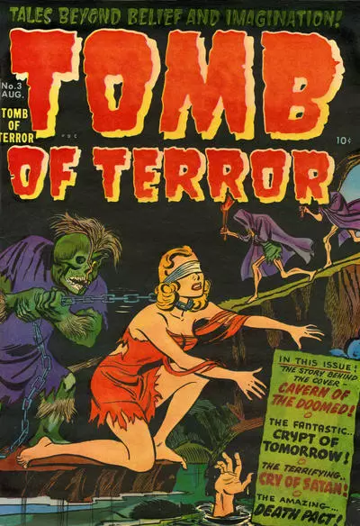 Chamber Of Chills Witches Tales Tomb Of Terror. Horror Comics Collection On Dvd