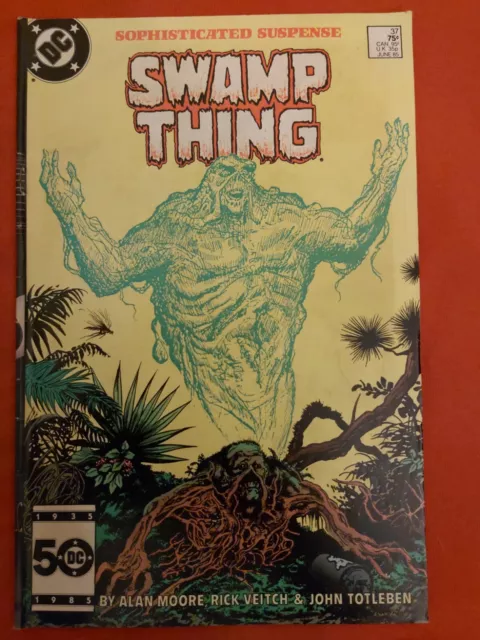 Swamp Thing #37 1985 1st app. John Constantine Hellblazer