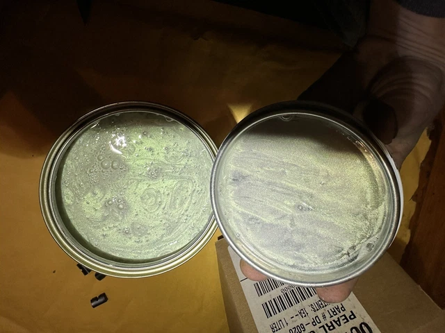 Outrageous PEARL GREEN Urethane Automotive Paint, TRANSPARENT tristage Base 1 QT