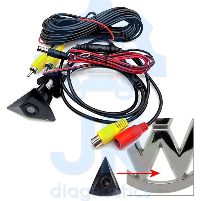 Front Camera For VW Golf [MK5 MK6] (2004-2012) Screw Fit Badge Emblem AV