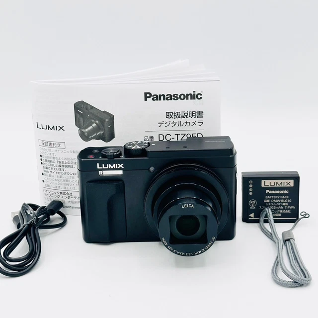 PANASONIC LUMIX DC-TZ95D [Almost Unused] Black Compact