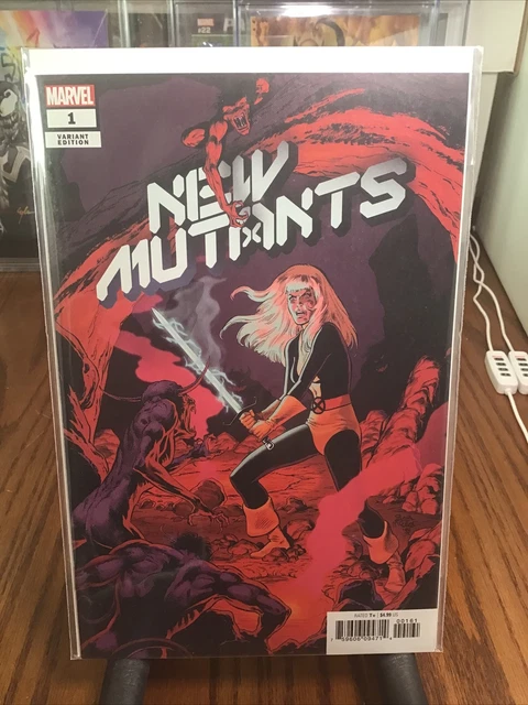 (2019) NEW MUTANTS #1 1:100 Bob McLeod HIDDEN GEM VARIANT COVER Hickman XMEN A73