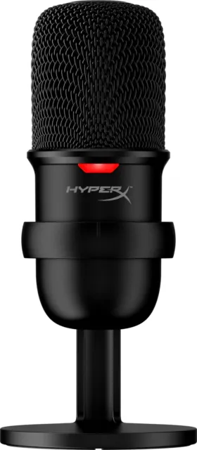 HyperX SoloCast - USB Microphone (Black) Noir Microphone de PC