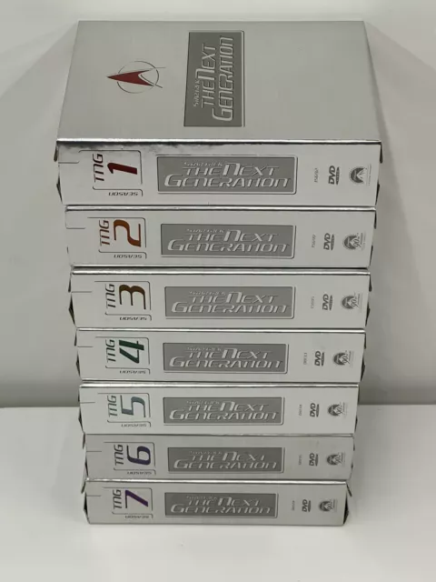 Star Trek The Next Generation DVD Collection Complete Series Seasons 1-7 Sets