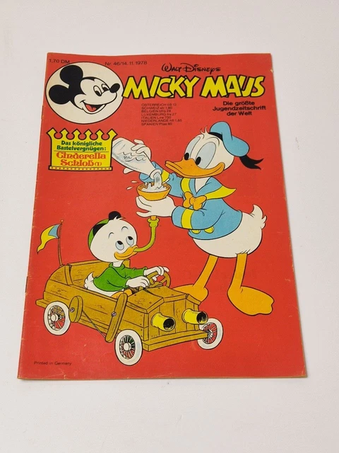 Micky Maus - Heft 46 (14.11.1978) | Comic < SEHR GUT >
