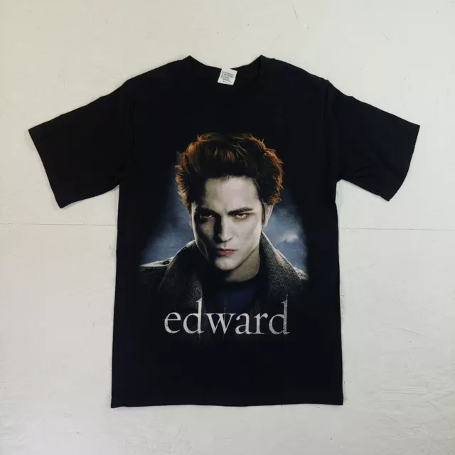 Twilight T-shirt saga New Moon Edward big face S movie promo vampire pattinson