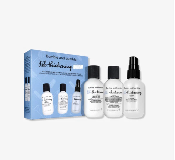 BUMBLE AND BUMBLE 3p Travel Thickening Starter Set $46 NIB