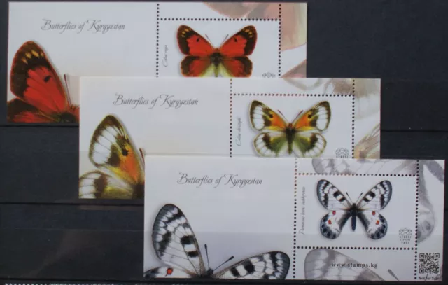 Butterflies Papillons Schmetterlinge Kirgistan / ** MNH