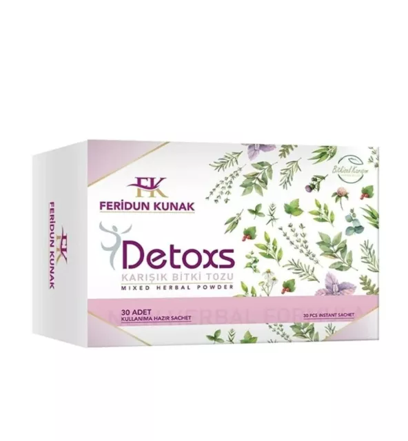 THÉ DETOX FERIDUN KUNAK, Perte de poids, Thé minceur, The Detox,  Slimming Tea