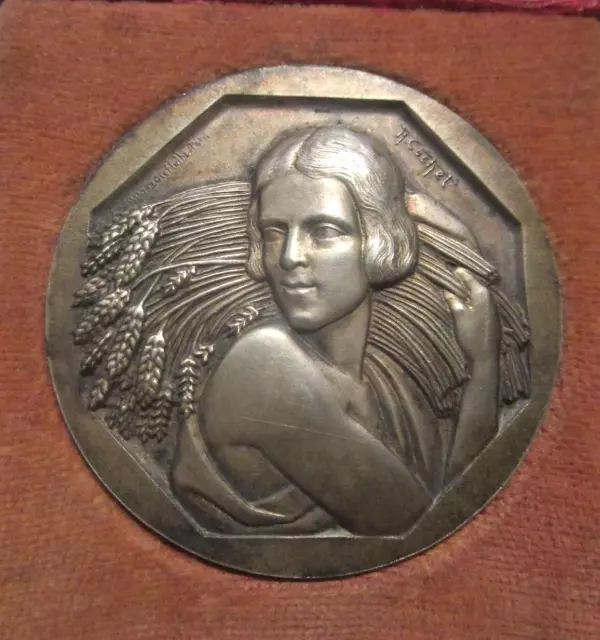Médaille Art Déco Robert Cochet "La Semaine Berrichonne de l'Indre"