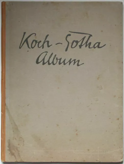 Aus sorglosen Tagen Ein Album von Koch-Gotha über 200 Zeichnungen Ullstein 1920