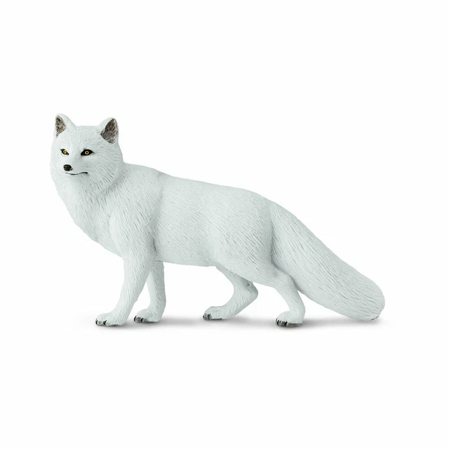 Safari Ltd Arctic Fox Figure Toy #113489 Wildlife Wonders Toys