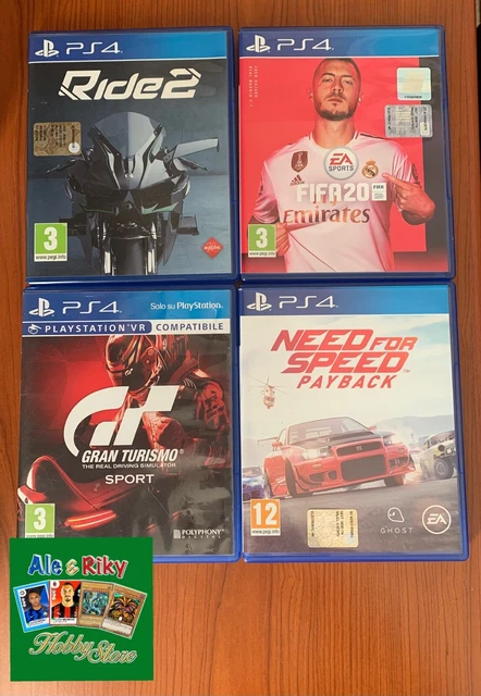 lotto 4 giochi ps4 usati PlayStation 4 aleriky_hobbystore