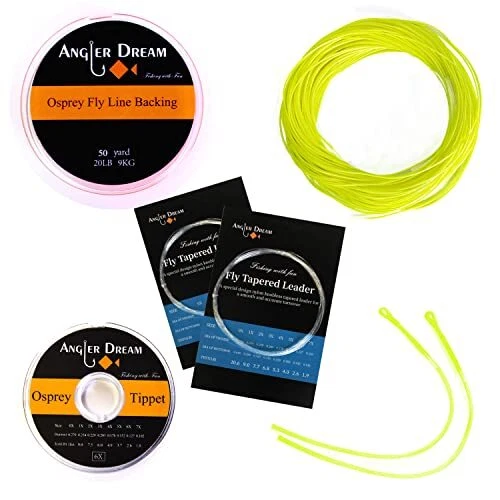 Yellow Floating 2F WF Fly Line Kitn