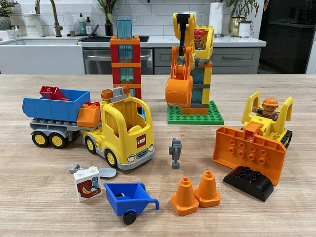 Lego duplo big construction site 10813 deals