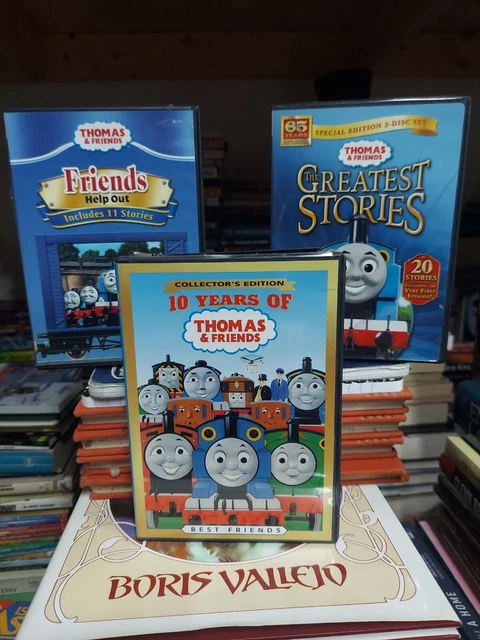 Thomas Friends 4 Dvd Lot Greatest Stories Celebration And More 10