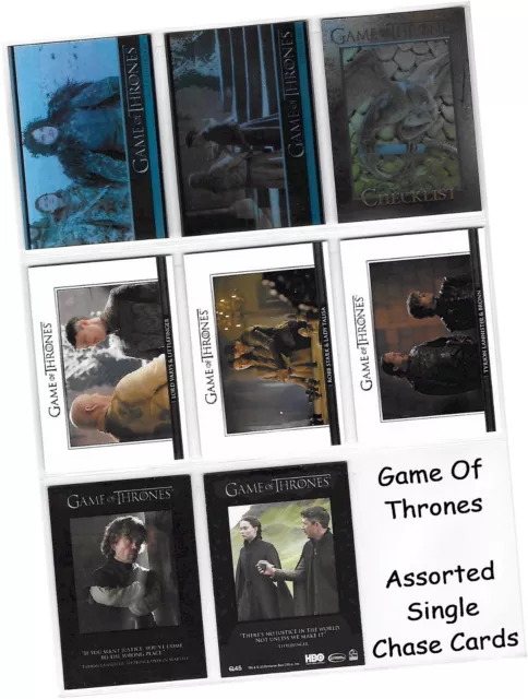 Game Of Thrones - Single Chase Card Selection - Season 2, 3, 4, 5, 6