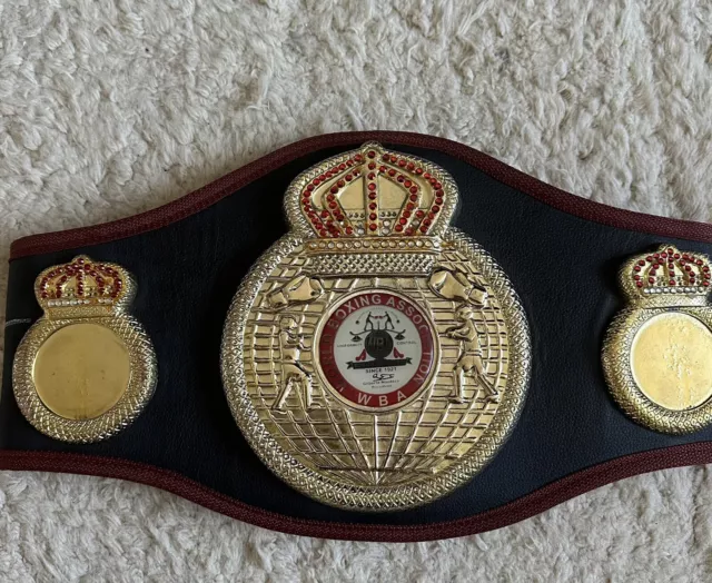 Mike Tyson Signed WBA Boxing Belt - Iron Mike