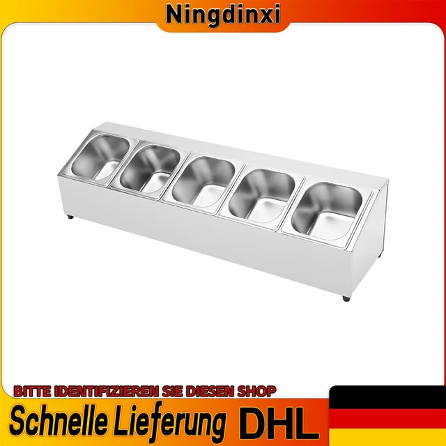 Gn Aufsatzbord Mit Gn Behältern Gastronorm-Behält Produktbild-Vorschau 11