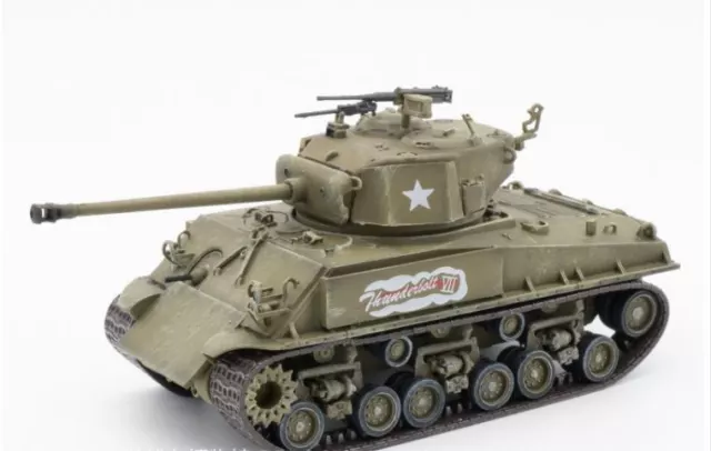 DRAGON WWII American Sherman tank M4A3E8 (76)W LIMITED EDITION 1/72 FINISHED