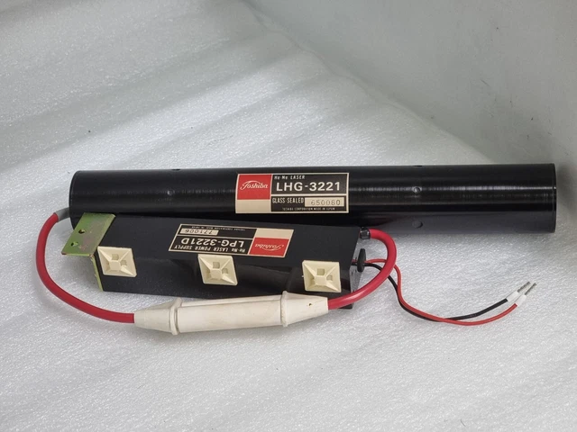 TOSHIBA LHG-3221 He-Ne LASER, Power Supply LPG-3221D