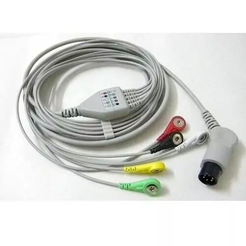 Cable de ECG de la ventaja de Mindray 5 con los alambres de ventaja Nuevo...