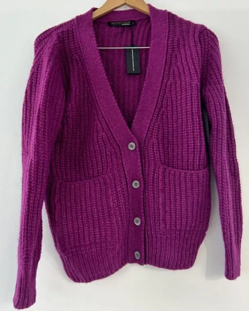 Incentive! Cashmere knit button cardigan MADE IN ITALY - Size M