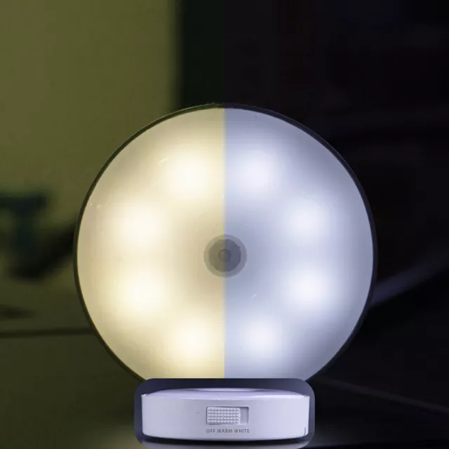 Wireless LED Night Light Motion Sensor Light USB Rechargeable Night Lamp