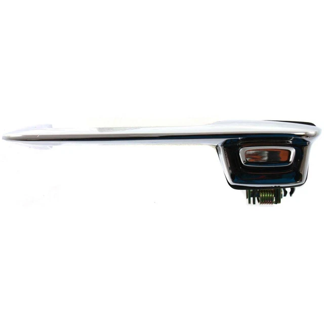 Exterior Door Handle For 81-93 Dodge D250 W250 Front or Rear Driver Chrome Metal