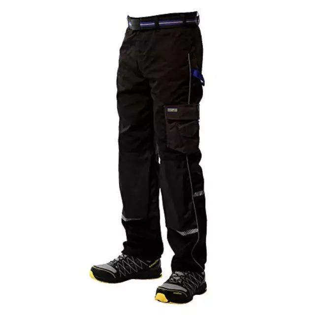 (TG. W32/REG) Goodyear GYPNT011 - Pantaloni protettivi per ginocchia, in poliest