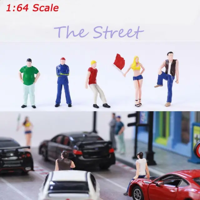 1/64 scene Classic persone figurine fai da te costruzione diorama scenario