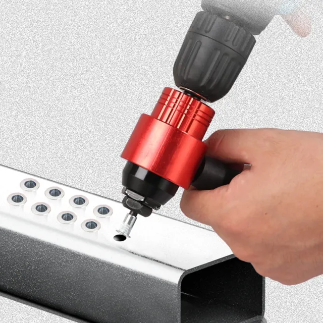 1 juego de adaptador de remachador manual reemplazable a mano conversión automática de remachador