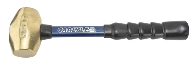 Carlyle Outils Par Napa HFHBR412 4 LB Laiton Marteau Avec 30.5cm Fibre Anse