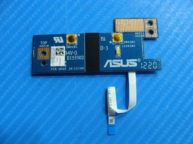 Asus G75VW-AS71 17.3" Power Button Board w/Cable 60-N2VSW1000-D01