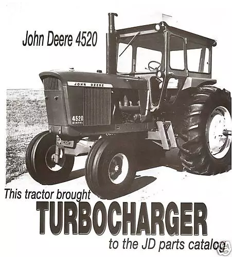 John Deere Model 4520 tractor, M radiator mount GP wide