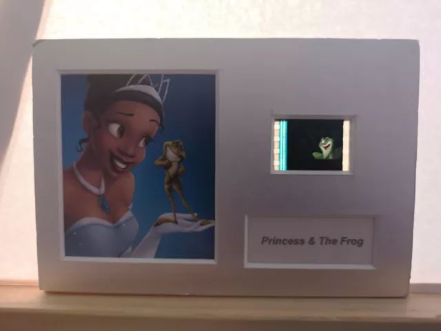 Princess and the Frog 6" x 4" Genuine 35mm Film Cell Display Framed or Unframed 2