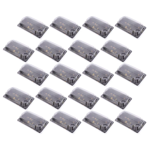 50 Pcs Contenitore A Sandwich Scatola Di Sushi Contenitori Per Alimenti Pasto